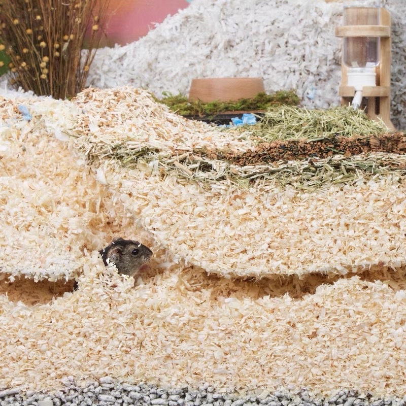 NITEANGEL Mùn Cưa Định Hình Không Bụi Lót Chuồng Hamster