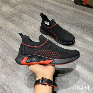 Giày thể thao nam kiểu dáng sneaker cao cổ không dây - GB151 giaynamdep