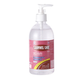 Dung dịch sát khuẩn tay nhanh cleanwel care 500 ml