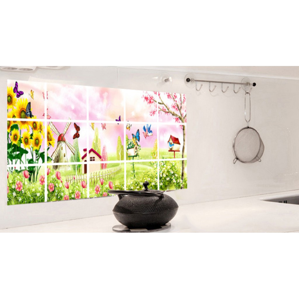 Miếng dán bếp cách nhiệt siêu đẹp