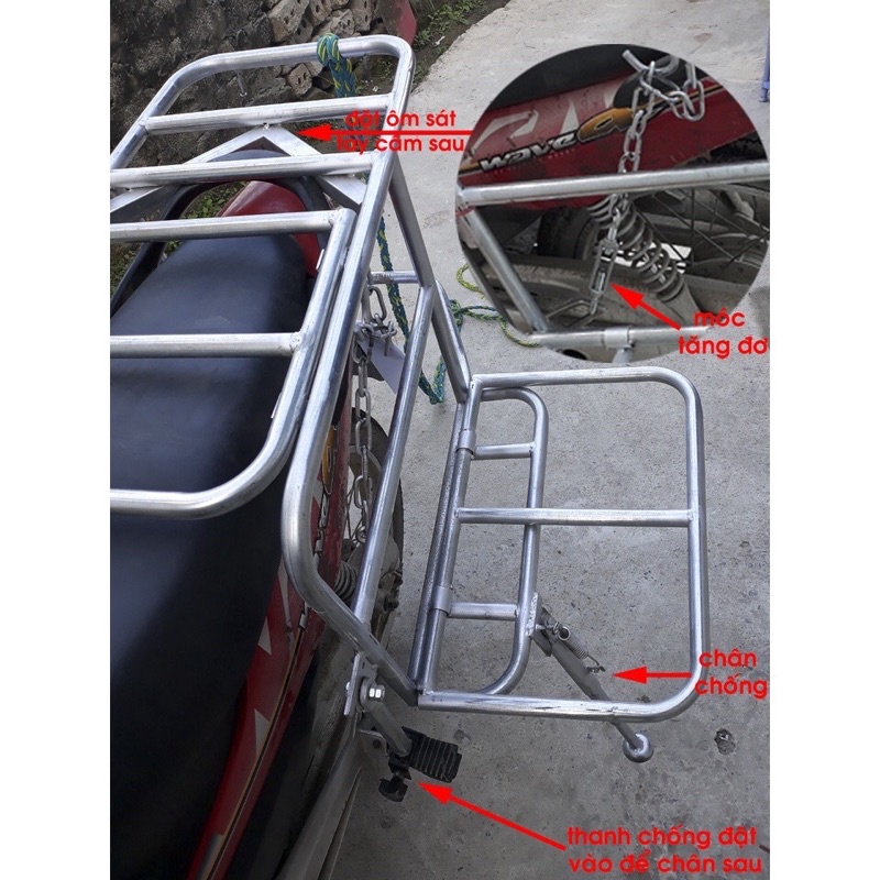 Giá Xe Đa Năng , Chở Hàng Hàng Cực Nét!