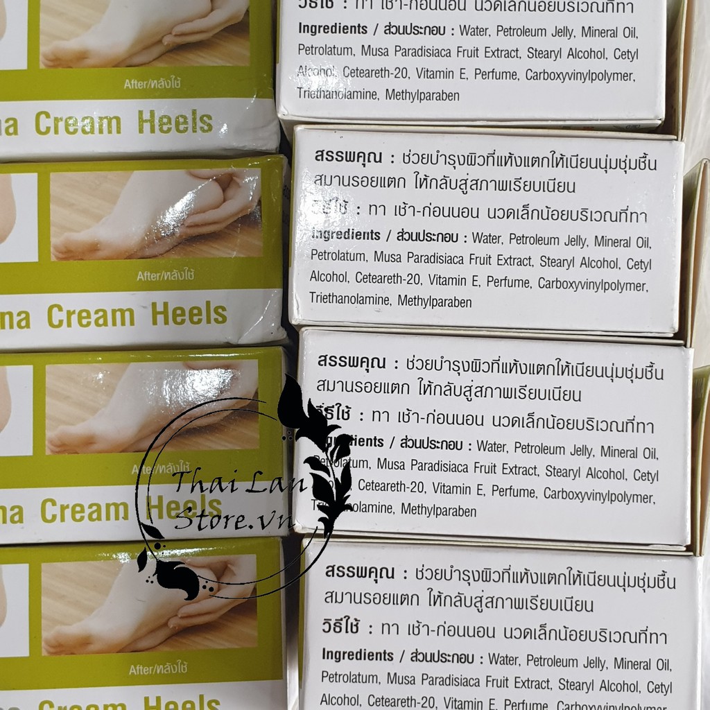 Kem Nẻ Gót Chân Banana Chuối Heel CREAM Thái Lan