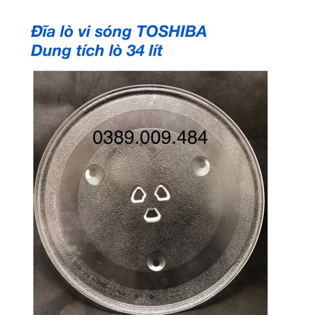 Đĩa lò vi sóng TOSHIBA 34 lít chính hãng