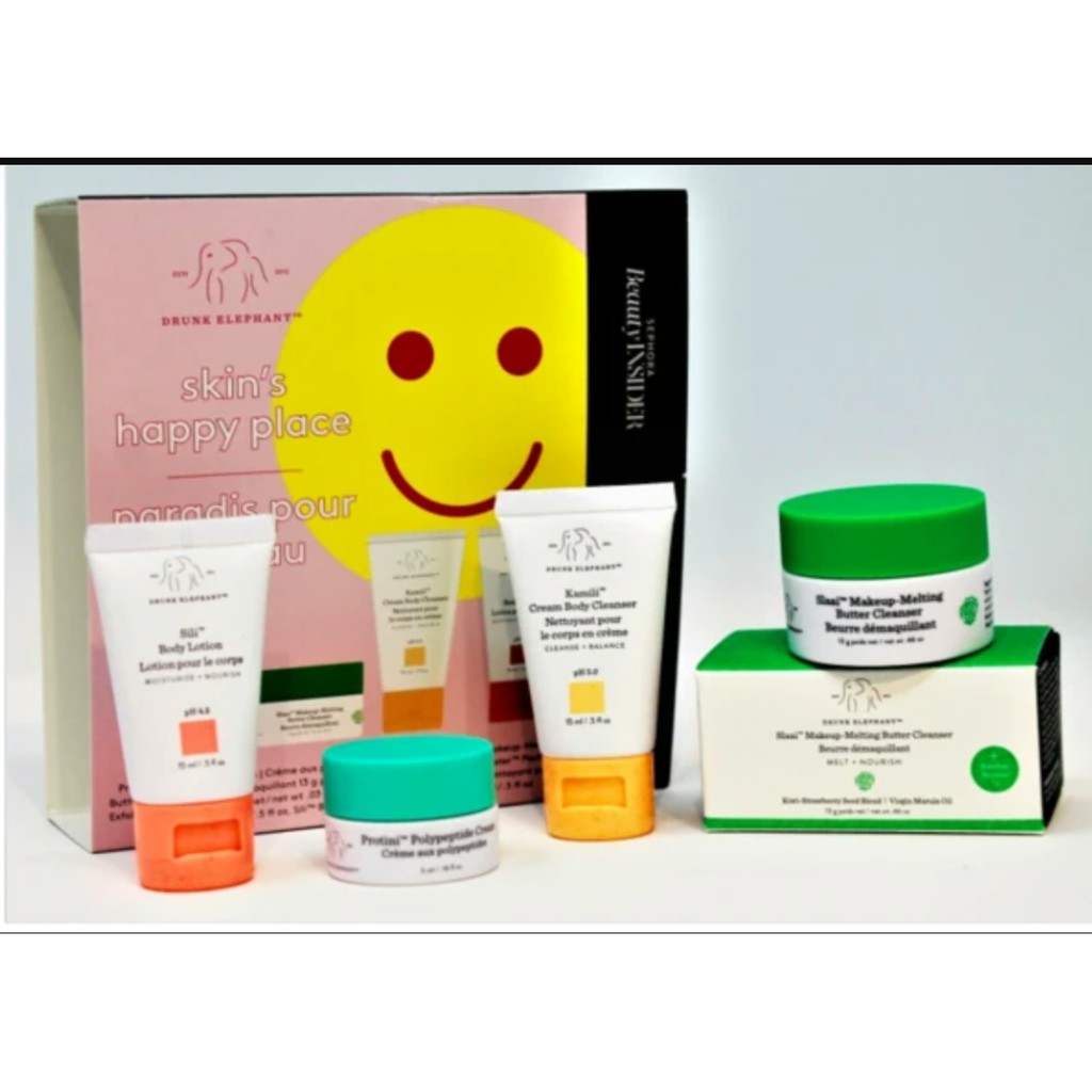 Set dưỡng da DRUNK ELEPHANT Skin's Happy Place