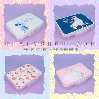 Hộp đựng thức ăn nhựa TRITAN cao cấp Disney hình nhân vật hoạt hình siêu cute - 700ml - (21x15x5.2cm)