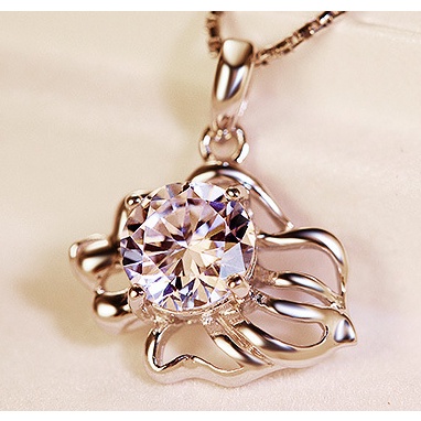 Dây chuyền bằng bạc 925 mặt dây hình cung hoàng đạo thời trang