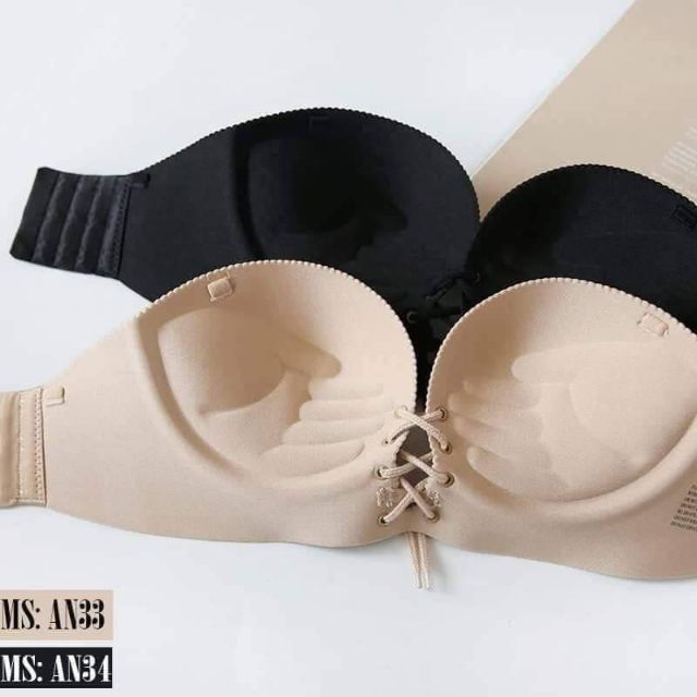Áo bra bàn tay nâng ngực dây rút