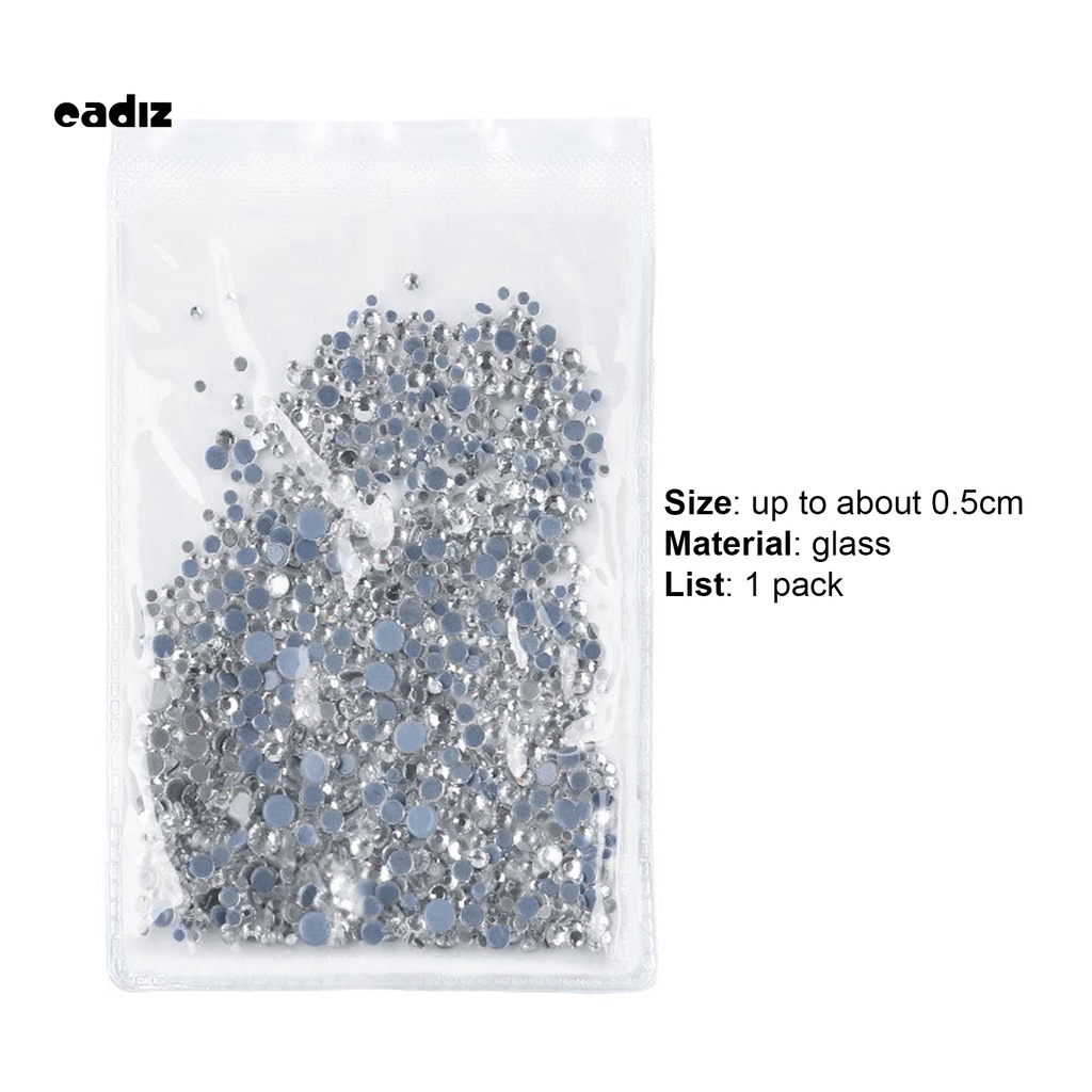 [Hàng mới về] Hạt đá trang trí móng nhiều màu lấp lánh cho nữ