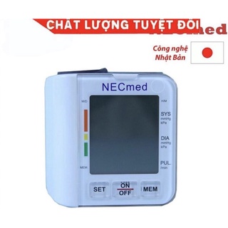 Máy đo huyết áp cổ tay necmed
