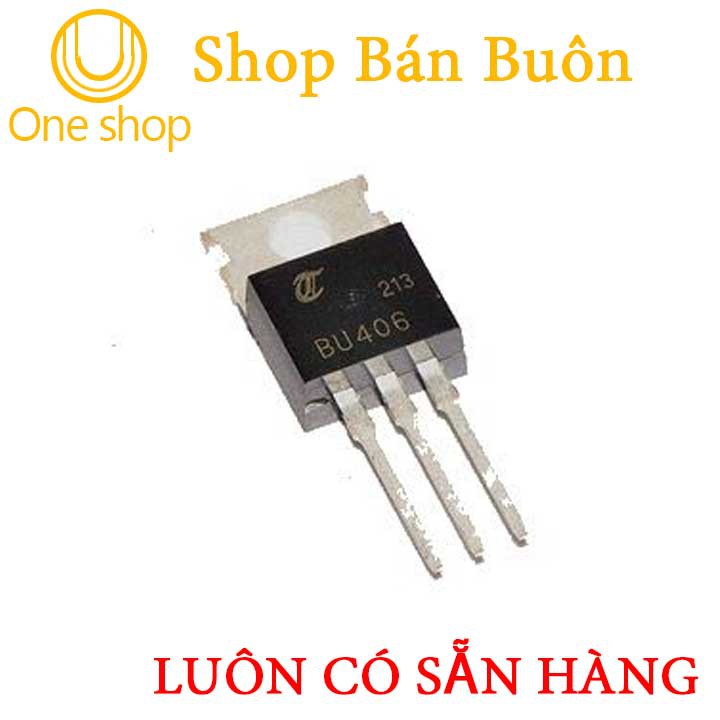 BU406 TO220 TRANS NPN 7A 200V