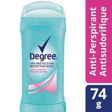 Lăn khử mùi nữ DEGREE Dry Protection 24H - 74g - đủ mùi - hàng Mỹ