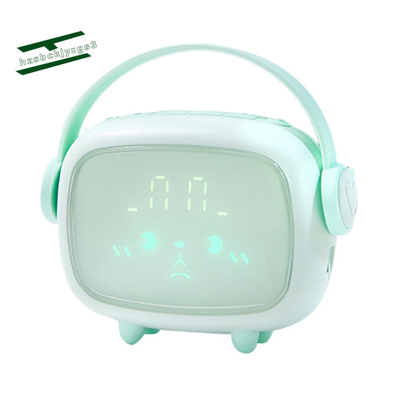 Smart Clock Children Sleeping Training LED Night Light Alarm Clock