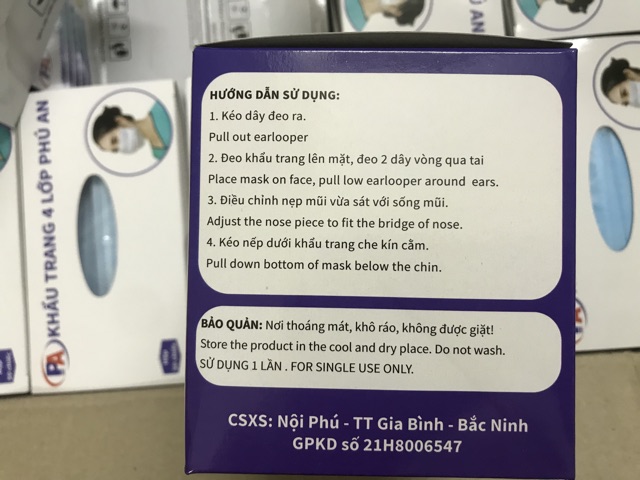Sẵn hàng_Khẩu trang 4 lớp dày dặn | BigBuy360 - bigbuy360.vn