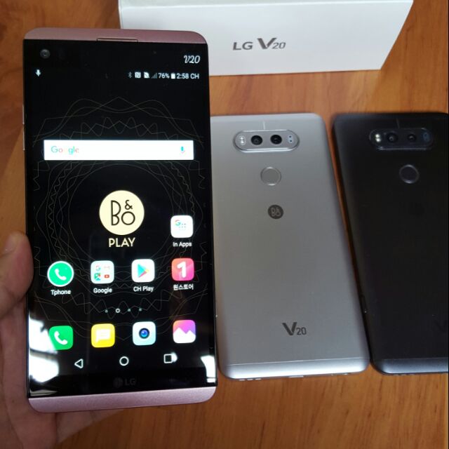 [Mã ELSALE300 giảm 7% đơn 1TR] Điện thoại : LG V20: Bản Hàn: 4GB, 64G, nguyên hộp, tặng Ốp và Kính cường lực. | WebRaoVat - webraovat.net.vn