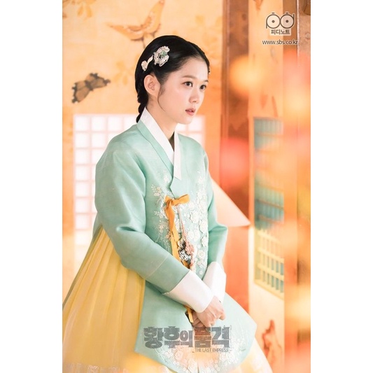 Cài tóc  mái Hanbok - phụ kiện cổ trang làm thủ công