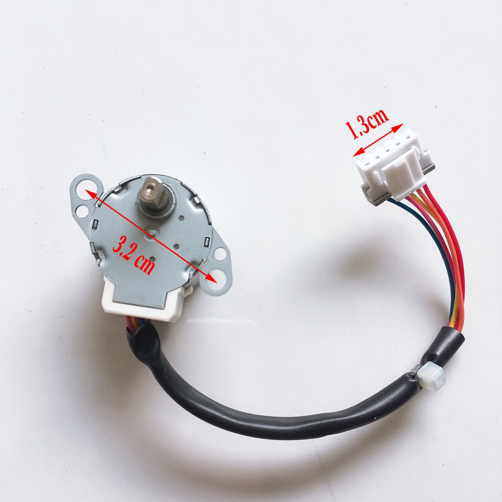 Motor đảo gió máy lạnh Sanyo, Gree [ẢNH THẬT] Quạt đảo Sanyo, gree tai xéo, vẫy đảo gió điều hoà, đảo gió máy lạnh Gree