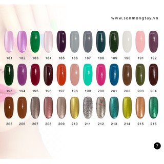 306 màu (Inbox chọn màu) Sơn móng tay Silver 15ml