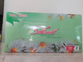 Khăn giấy lụa hộp 180T silkwell