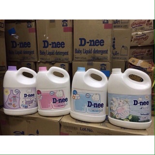 Nước giặt xả D-nee can 3 lít Thái lan các hương.