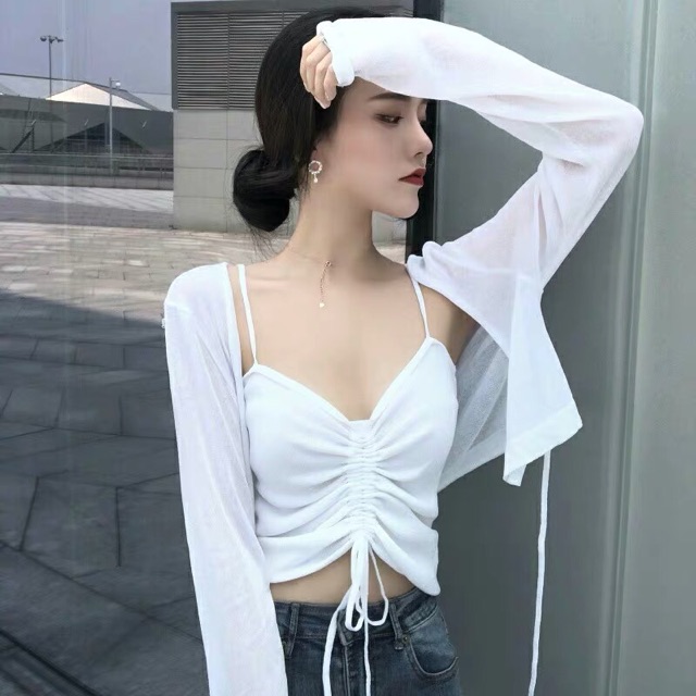 Áo Khoác Len Mềm CROPTOP | BigBuy360 - bigbuy360.vn