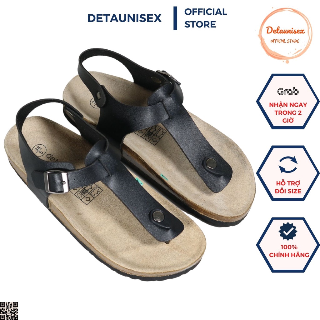 Giày Đế Trấu Kẹp Ngón Thời Trang Phù Hợp Nam Nữ Detaunisex Mã SATA11