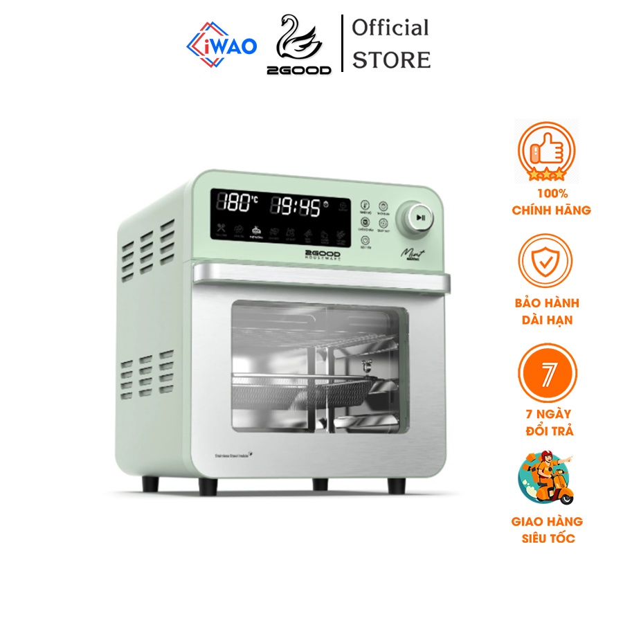 Nồi Chiên Không Dầu 2GOOD Vortex S-19 Air Fryer Oven 14.5L - Chính Hãng Bảo Hành 12 Tháng