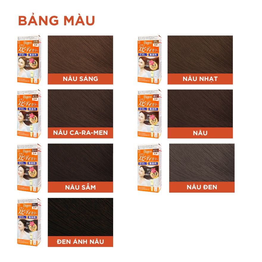 Thuốc Nhuộm Tóc phủ bạc Bigen Speedy Color Milky 80ml | BigBuy360 - bigbuy360.vn