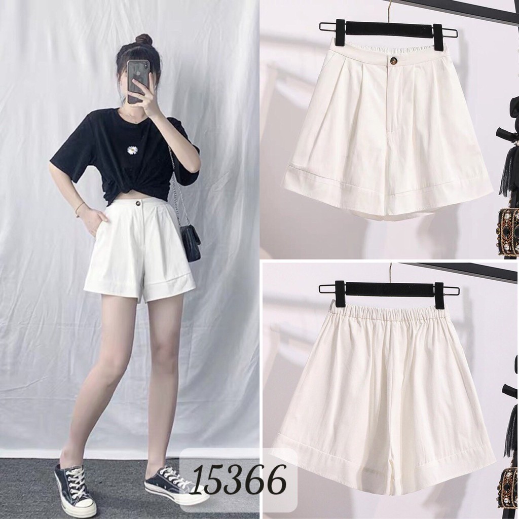 Quần BIG SIZE short váy sau lưng thun 2 túi 15366