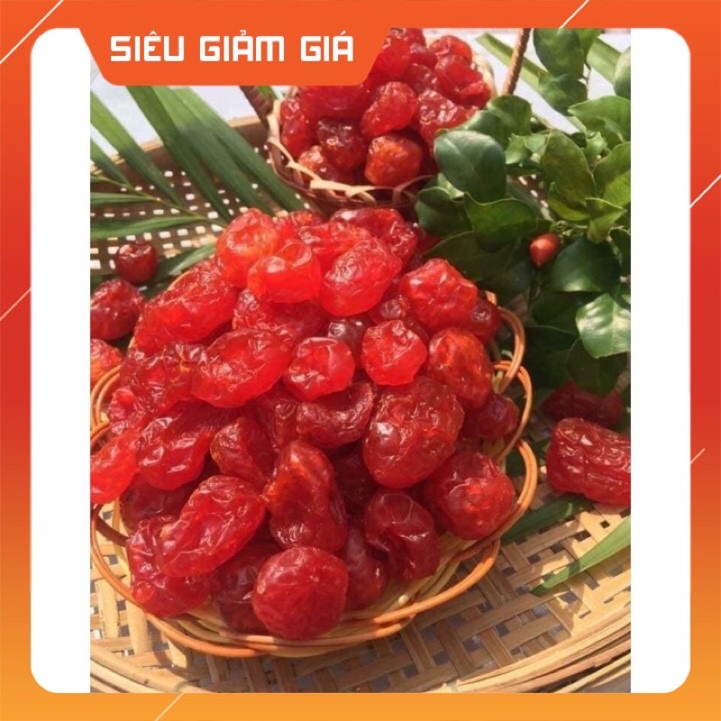 500Gr Ô Mai Mứt Cà Chua Bi Đà Lạt Nguyên Trái, Thơm, Ngon