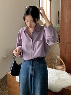 Áo sơ mi 1 túi (ĐỦ MÀU)