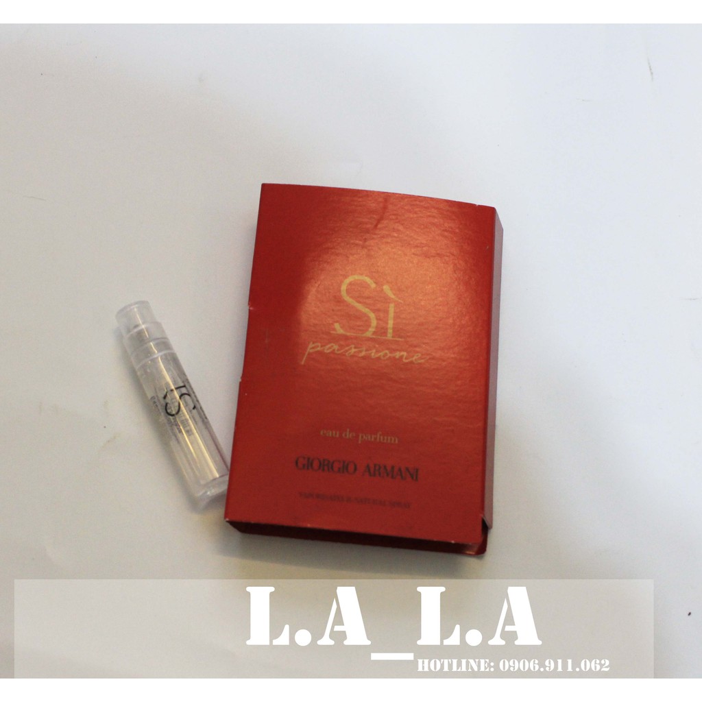 [ Vial ] Nước hoa Sì Passione 1ml | Thế Giới Skin Care