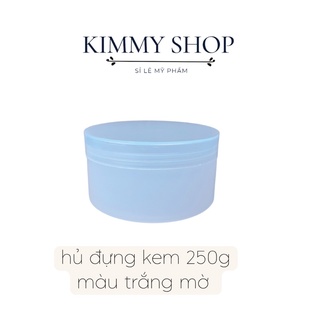 Hủ đựng kem 250g trong mờ