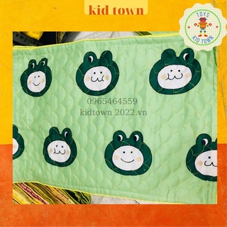 Vỏ gối cotton polly chần Gòn có khoá kéo