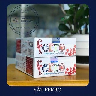Sắt ống Ferro Hộp 20 ống