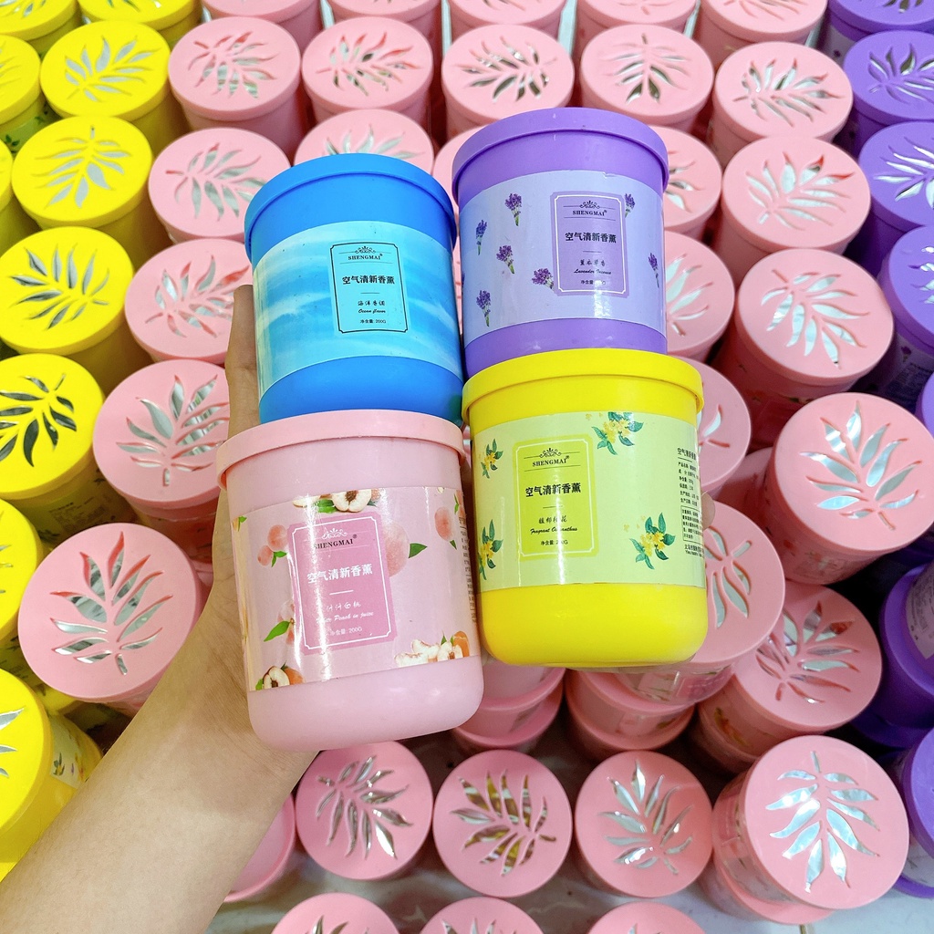 Sáp Thơm Phòng Ngủ, Nhà Vệ Sinh, Ô Tô Có Chọn Mùi 190gr