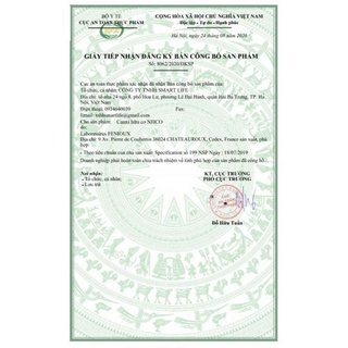 Sắt hữu cơ NHCO Pháp