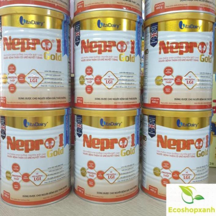 Combo 3 lon Sữa Nepro gold 1 400g/Date mới nhất thị trường T4.2023