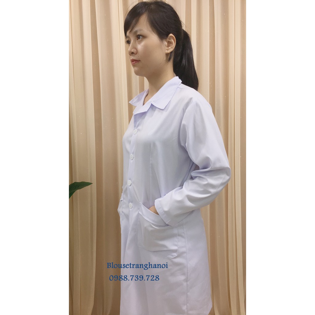 Áo Blouse Bác sĩ dài tay