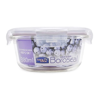Hộp Thủy Tinh Lock & Lock Tròn 380ml