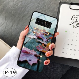 Ốp lưng kính Samsung Galaxy Note 8- hình 3D