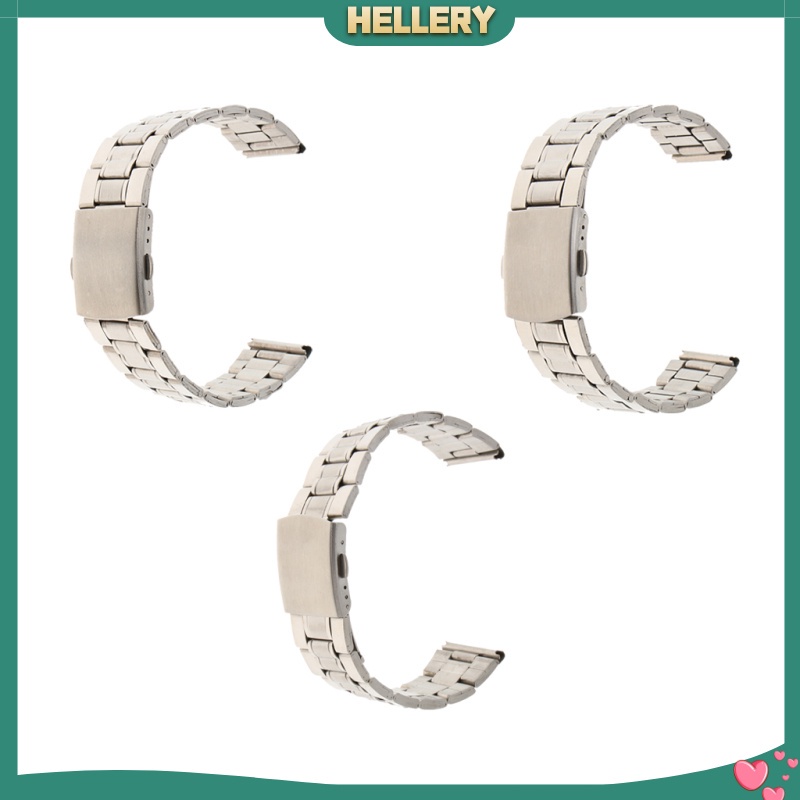 Dây Đồng Hồ Đeo Tay Bằng Thép Không Gỉ 18mm Cao Cấp Cho Nam