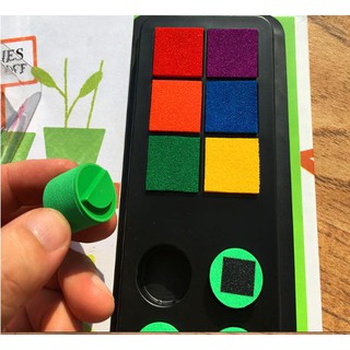 Đồ chơi vẽ vân tay Rubber Stamp activities