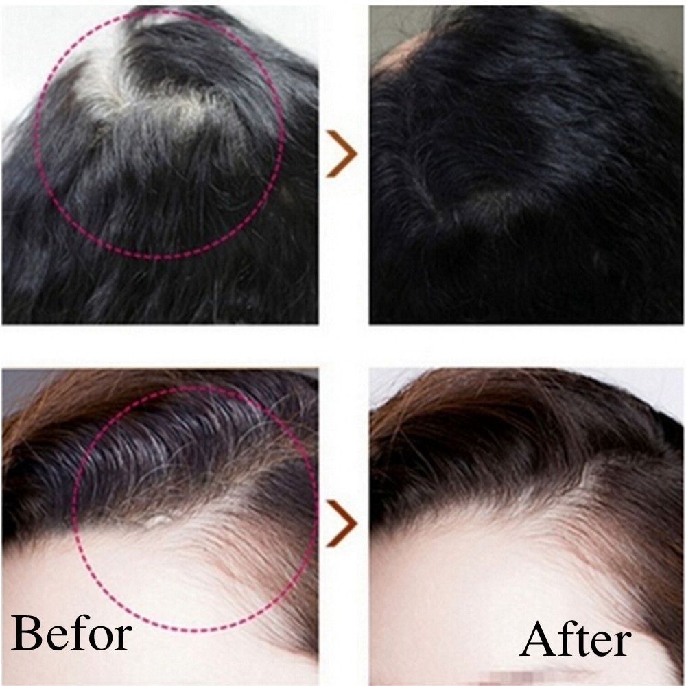 (Hàng Mới Về) Bút Nhuộm Tóc 4g Màu Đen / Nâu Tạo Kiểu Thời Trang Lâu Trôi