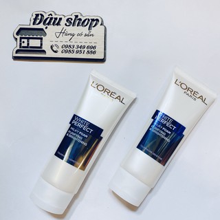 Sữa rửa mặt làm sạch và trắng mịn da L'Oreal Paris White Perfect 100ml