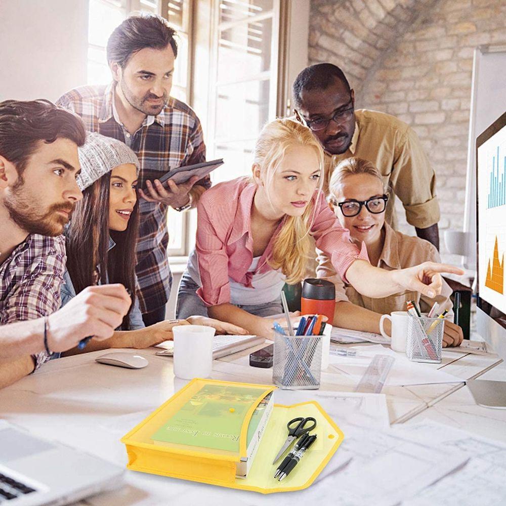 Bìa đựng tài liệu MMULCK bằng nhựa tiện dụng cho trường học văn phòng
