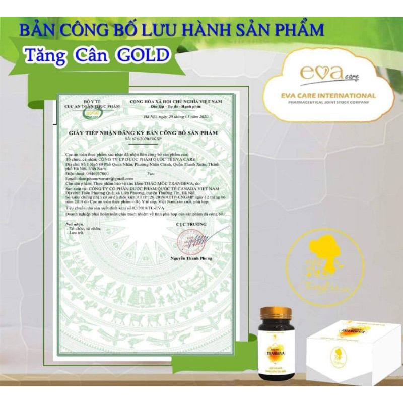 Thảo mộc tăng cân TRANGEVA