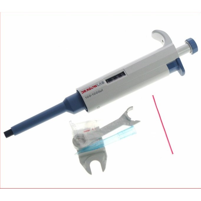 Micropipet Tự Động DRAGON LAB - Dùng Trong Phòng Thí Nghiệm - Dải Đo Từ 2 - 5000 Ul