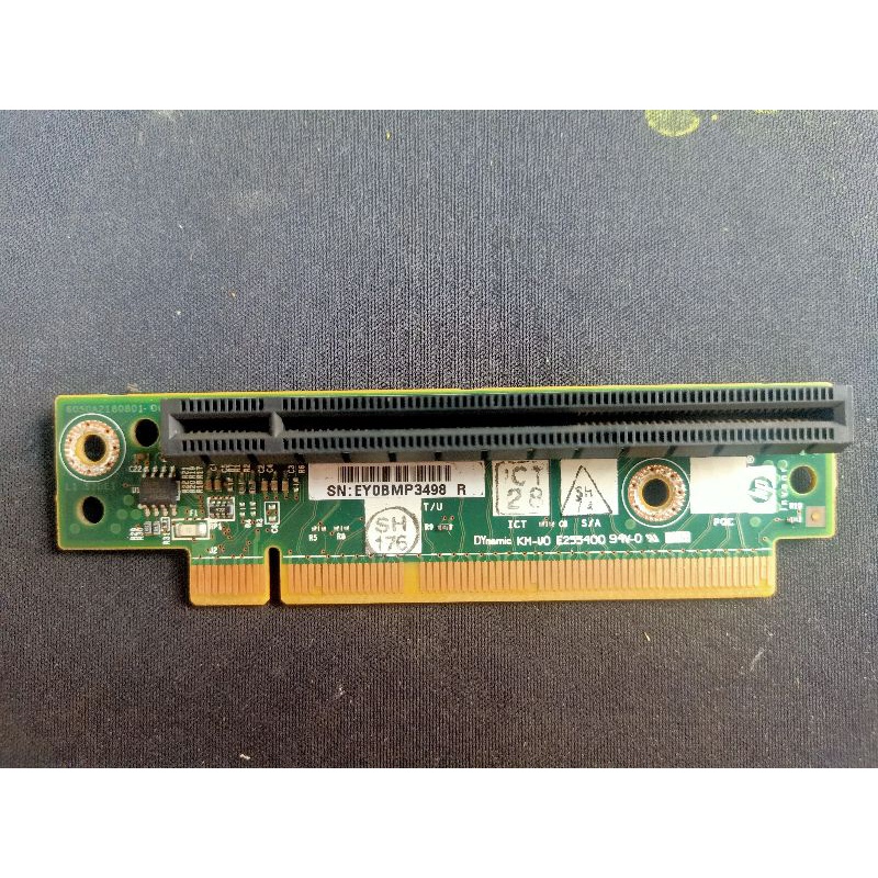 card server riser HP 1U vuông góc dùng máy chủ