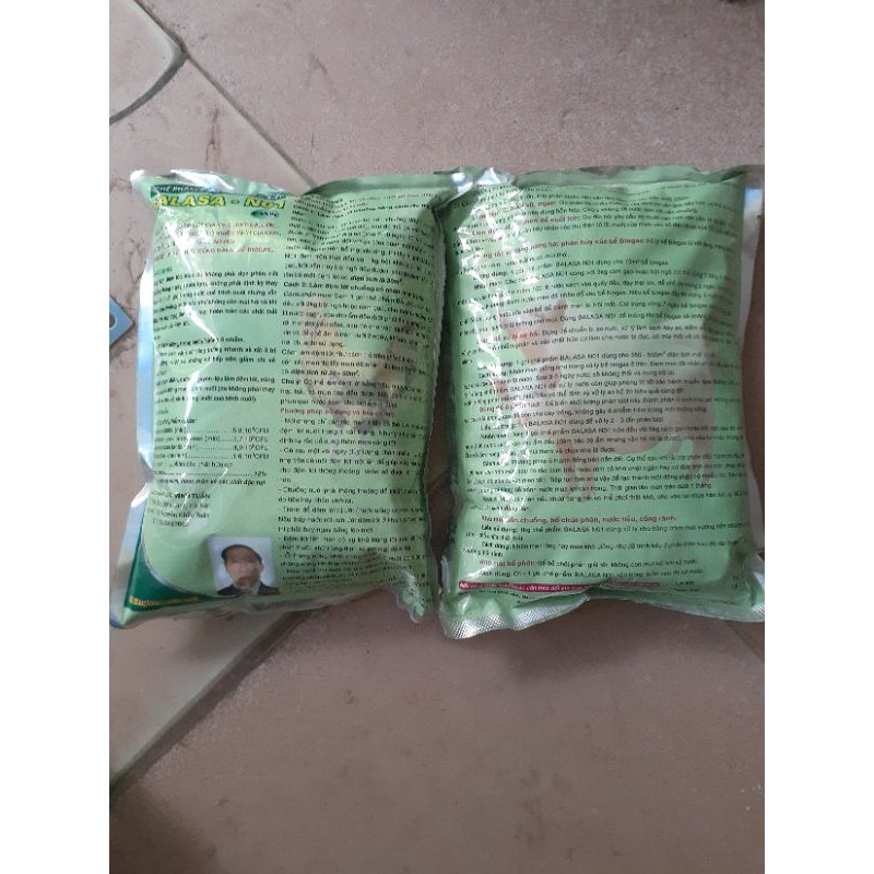 Set 5 gói (5kg) chế phẩm sinh học đặc biệt Balasa - N01.