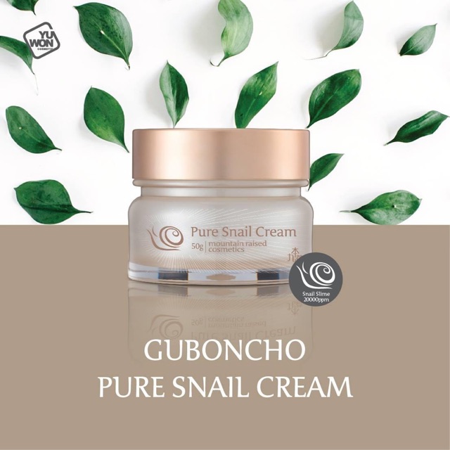 KEM ỐC SÊN DƯỠNG DA BAN ĐÊM SNAIL CREAM GUBONCHO